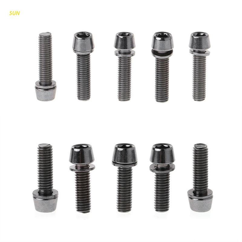 Bộ 5 Ốc Vít M5X20Mm / M6X20Mm Cho Xe Đạp Leo Núi