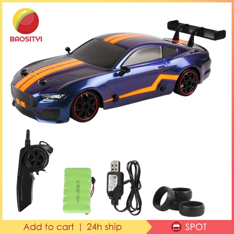 2.4G 1/18 4WD RC Drift Car High Speed Hobby Model Toys for Adults Kids Gifts