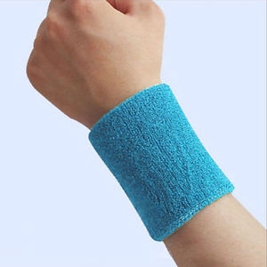 Băng Quấn Bảo Vệ Cổ Tay Bằng Cotton Thấm Hút Mồ Hôi Khi Chơi Thể Thao