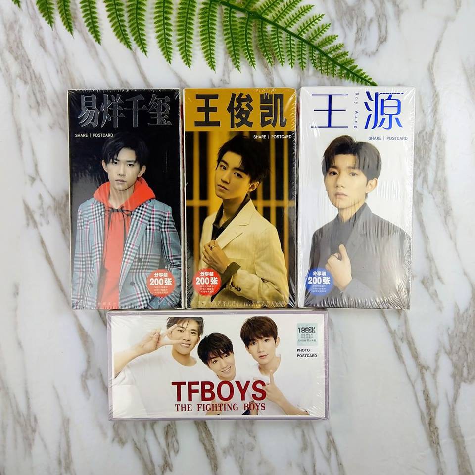 Hộp Postcard TFBOYS, Khải, Nguyên, Thiên