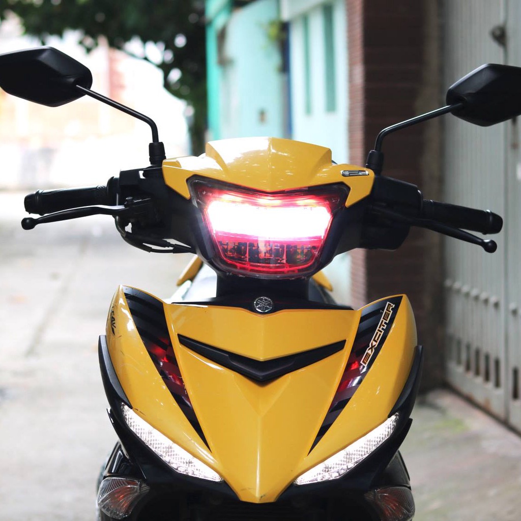 Chóa đèn led EXCITER 135 2011-2014, đèn pha led Ex 135 2 tầng Zhi.pat chính hãng - Bảo Hành 1 Năm