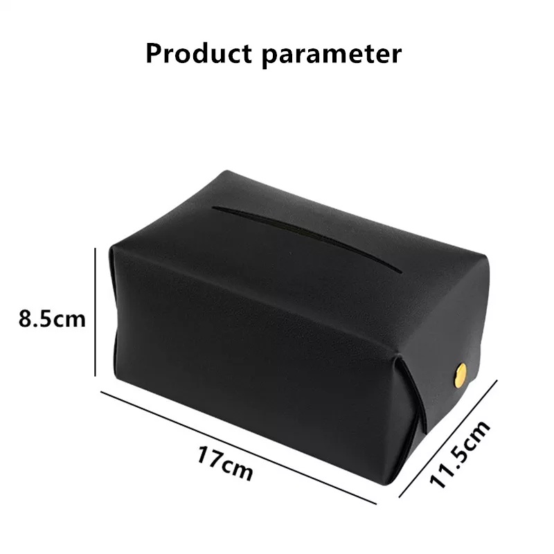 Túi Da Đựng Khăn Giấy Treo Xe Hơi Tiện Dụng