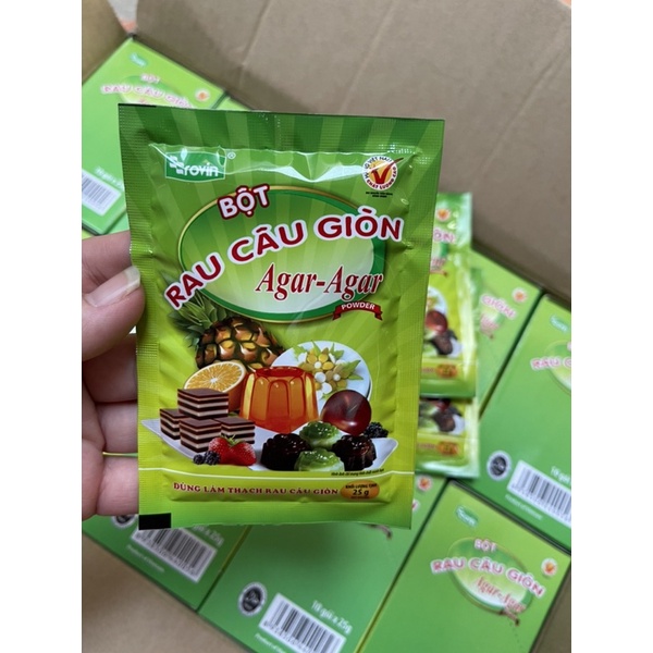 Bột Agar các loại 25-50gr (chọn loại)