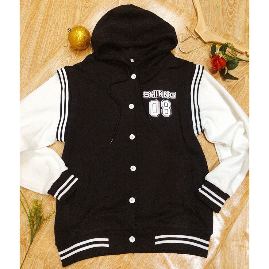 ÁO KHOÁC BOMBER PHỐI TAY TRẮNG 08 NAM NỮ CÁ TÍNH 2021 ( FREESHIP ĐƠN HÀNG TỪ 99K) | BigBuy360 - bigbuy360.vn