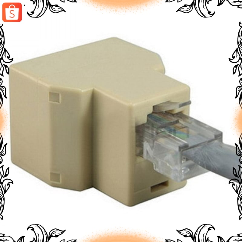 Đầu Chia Cổng Mạng Lan Rj45 1x2 | BigBuy360 - bigbuy360.vn