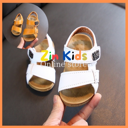 Dép xăng đang nhí bé trai dép quai hậu học sinh nam sandal trẻ em nam size22-30 từ 2-5 tuổi