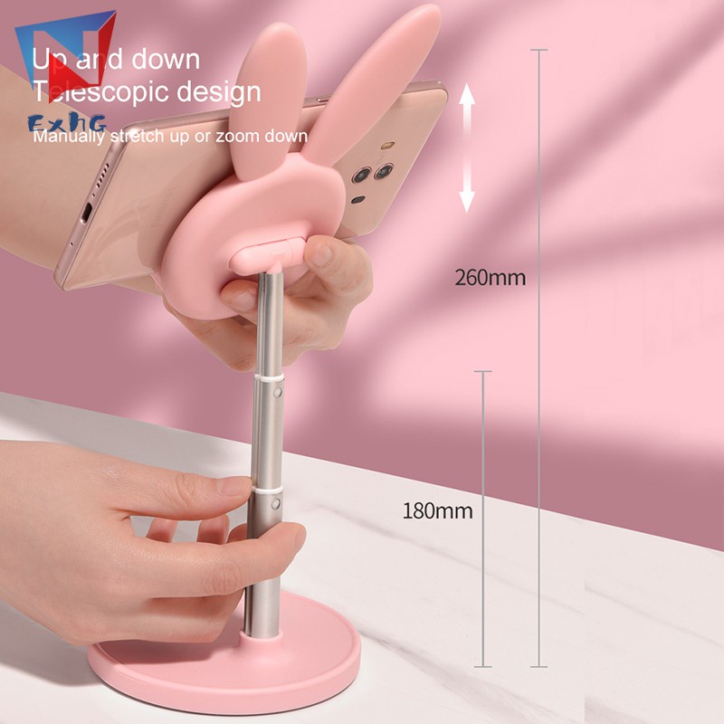 Mobile Giá Đỡ Điện Thoại Để Bàn Hình Thỏ Có Thể Điều Chỉnh | BigBuy360 - bigbuy360.vn
