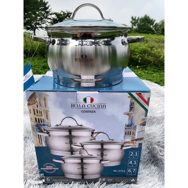 BỘ NỒI Ý BELLA CUCINA