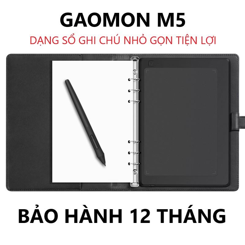 Bảng vẽ điện tử Gaomon M5 (SN540) Dạy học Online | Dây cáp kết nối máy tính, điện thoại | Hàng chính hãng