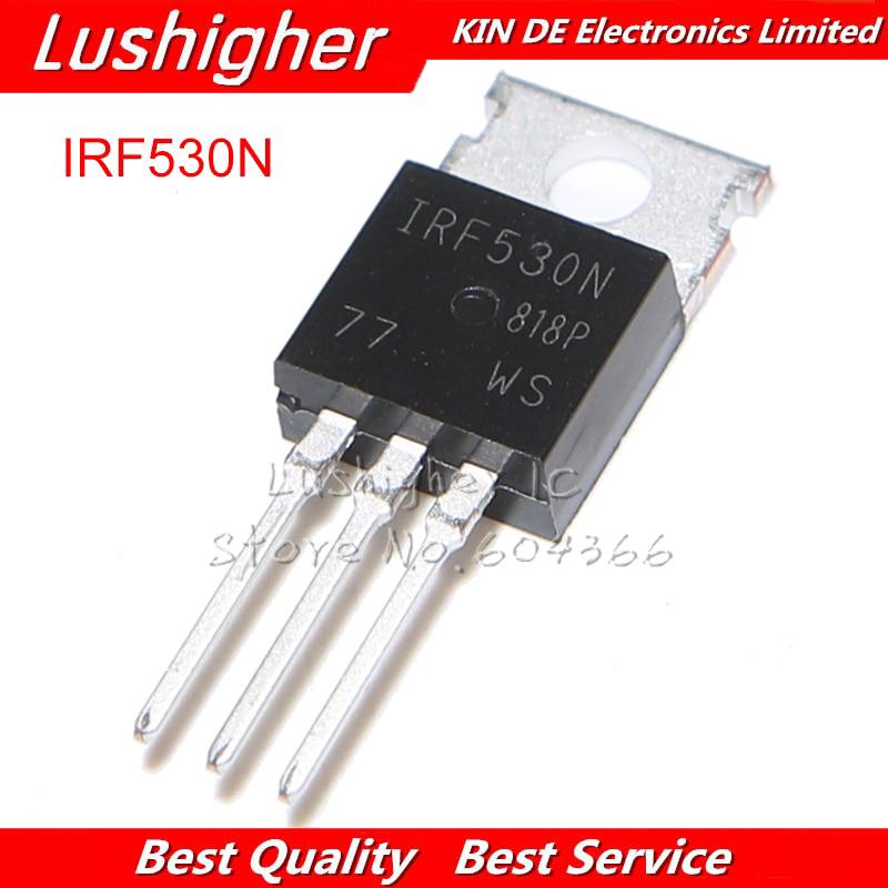 10 linh kiện điện tử IRF530N TO220 IRF530NPBF TO-220 IRF530 MOSFET