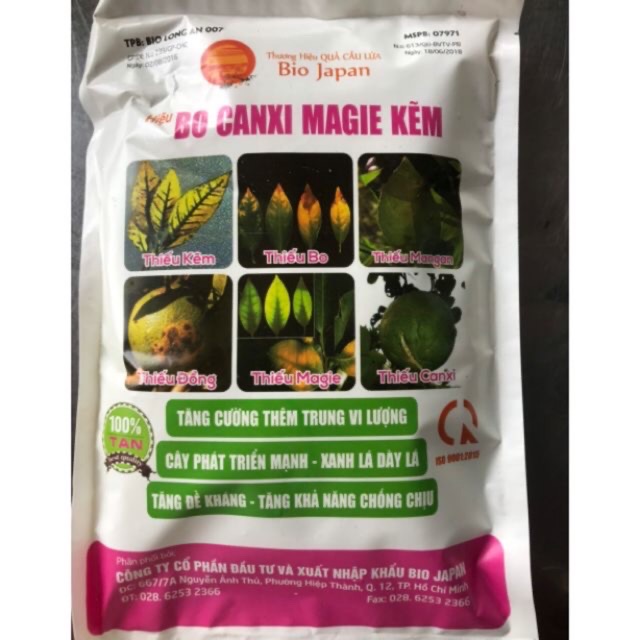 Bo canxi magie kẽm