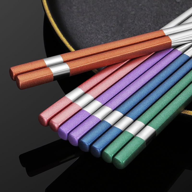 Đôi Đũa Inox 304 Cao Cấp 23cm Tiện Lợi Dễ Sử Dụng