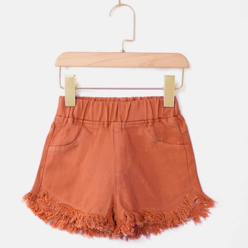 Quần short bé gái size đại