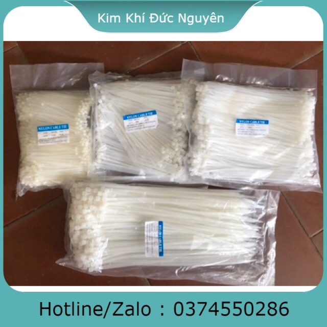 1Kg Dây Thít Nhựa, Lạt Nhựa, Dây Rút Nhựa. ( 100mm đến 300mm)