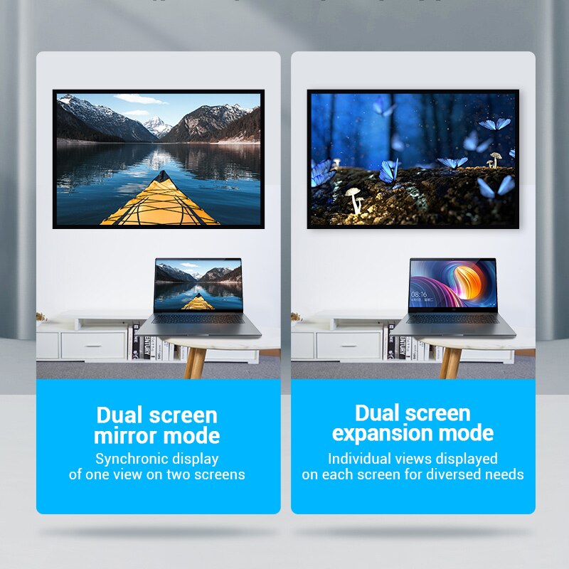 VENTION Đầu Chuyển Đổi HDMI 90 270 Độ Sang HDMI Cho HDTV PS4 Máy Chiếu Laptop 4K HDMI