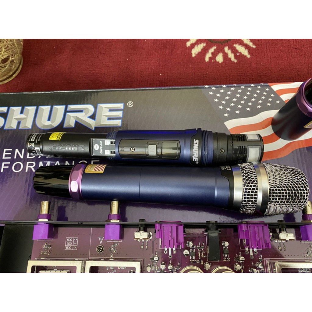 [ SIÊU KHUYẾN MÃI ] Micro Không Dây Cao Cấp Shure UGX23 Plus, Micro Karaoke Chuyên Nghiệp, Mic Hát Gia Đình