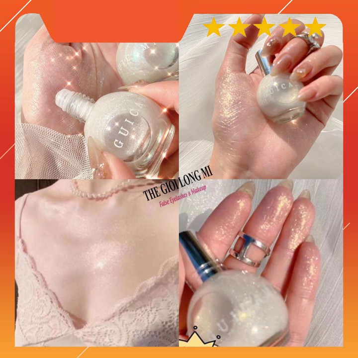 [Freeship] Nhũ Bắt Sáng Highlight GUICAMI Dạng Lỏng Chai Lăn | BigBuy360 - bigbuy360.vn
