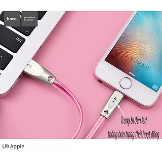 Cáp Sạc led lighting hoco U9 cho iphone