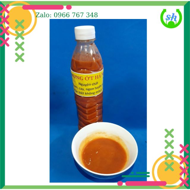 Tương ớt Bắc Tương ớt ăn phởChai 480ml