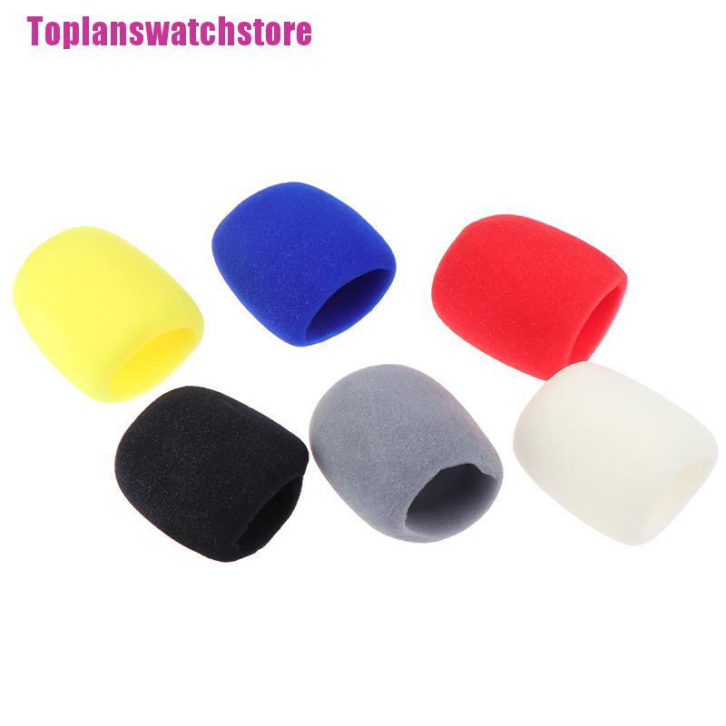 Set 10 Vỏ Xốp Bọc Đầu Micro Chuyên Dụng