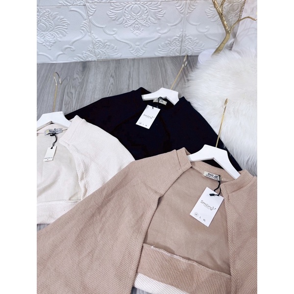 Áo khoác cadigan ngắn(chất tăm)-Carotshop