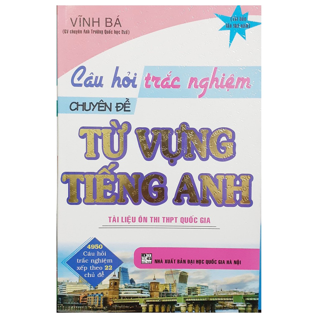 Sách - Câu hỏi trắc nghiệm - Chuyên đề từ vựng tiếng Anh