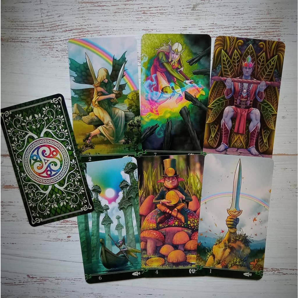 Bộ Bài Tarot at the End of the Rainbow (Mystic House Tarot Shop) - Bài Gốc Authentic Chính Hãng 100%