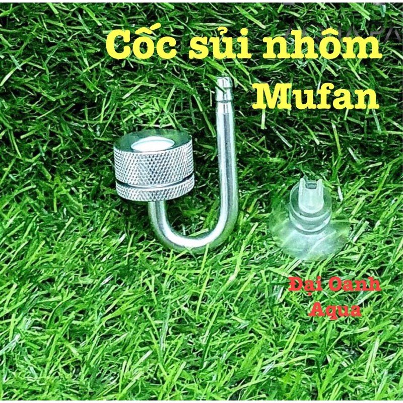 CỐC SỦI NHÔM CO2 MUFAN- CỐC SỦI CO2 BỂ THỦY SINH