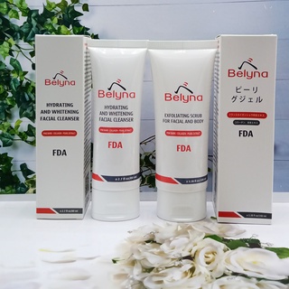 Combo tẩy tế bào chết 100ml & sữa rửa mặt 80ml belyna