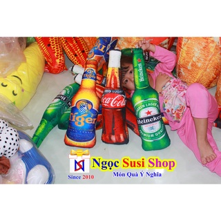 THÚ BÔNG CHAI BIA 3D CHO BÉ SIÊU ĐÁNG YÊU