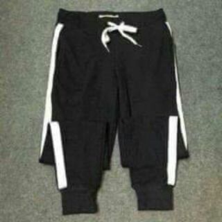 Quần jogger nỉ 1 sọc to (có ảnh thật)