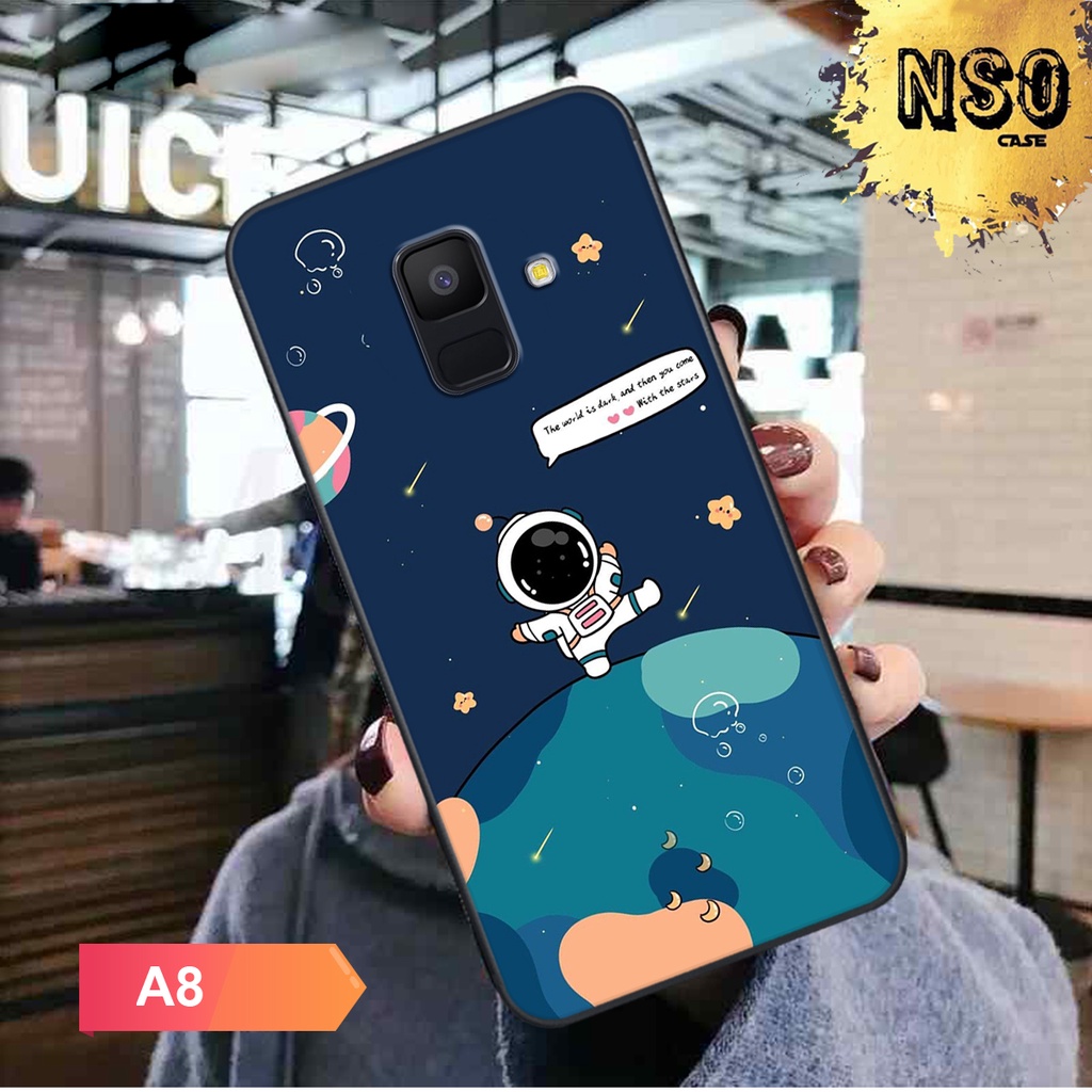[ FREESHIP 50K ] Ốp Samsung A6 2018 - Samsung A8 2018 - Samsung A8 Plus In Hình Phi Hành Gia Siêu Chất
