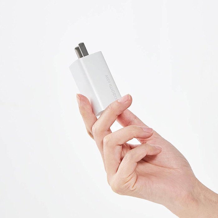 Củ sạc Xiaomi Mi Fast Charger 65W Type-C GaN Tech US - Hàng chính hãng