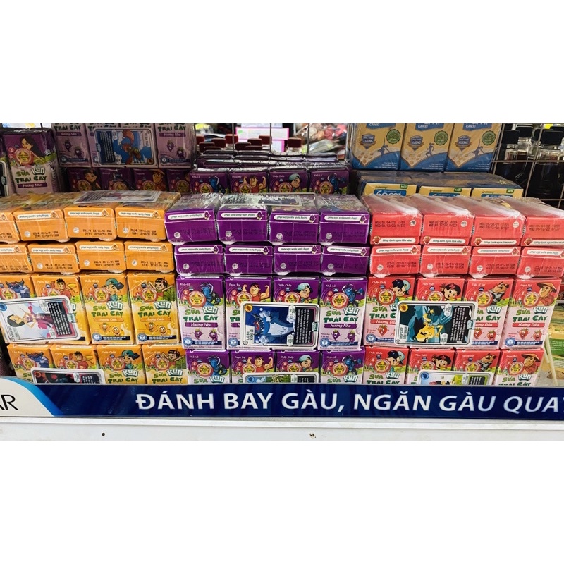 Sữa Kun Đủ Vị Thùng 48 Hộp x 110ml
