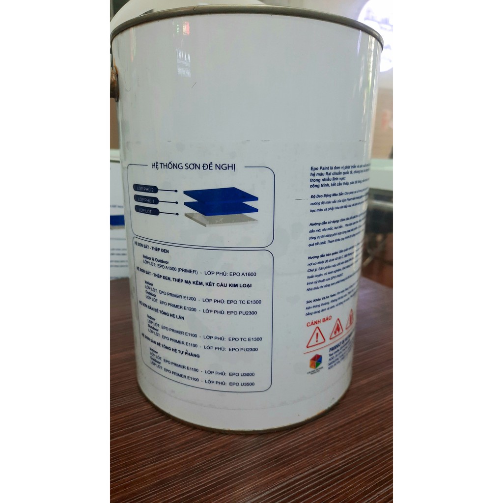 SƠN CÔNG NGHIỆP - SƠN EPOXY LÓT SÀN EPO PRIMER E1100