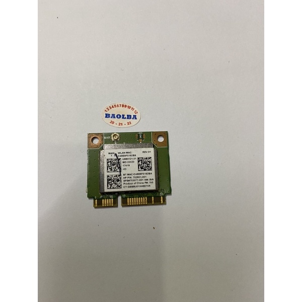 Card wifi laptop HP 15-R sps : 753077-005