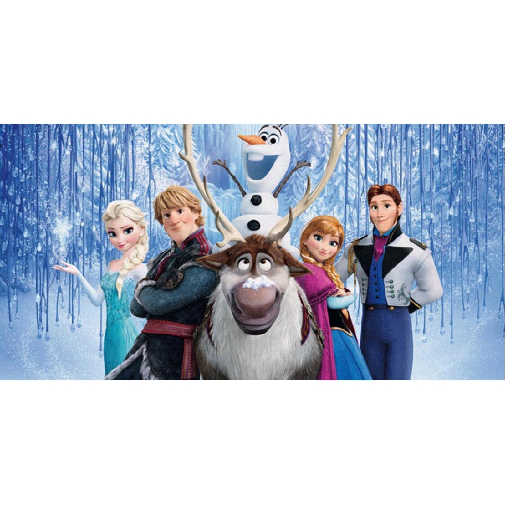 DISNEY Búp bê nhồi bông hình công chúa Anna Elsa dễ thương