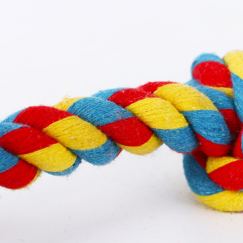 Đồ Chơi GặM HìNh Cục Xương, BằNg Dây Cotton Cho Thú Cưng