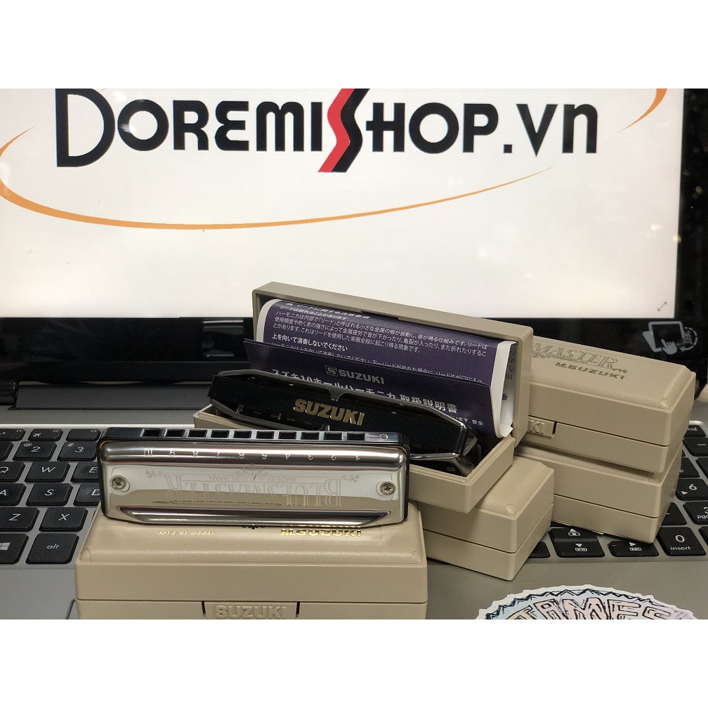Kèn khẩu cầm Suzuki Diatonic Harmonica BluesMaster MR-250 C