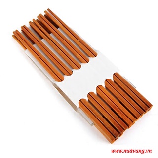 Đũa gỗ lê vân không chất bảo quản - set 5 đôi, 10 đôi-đũa