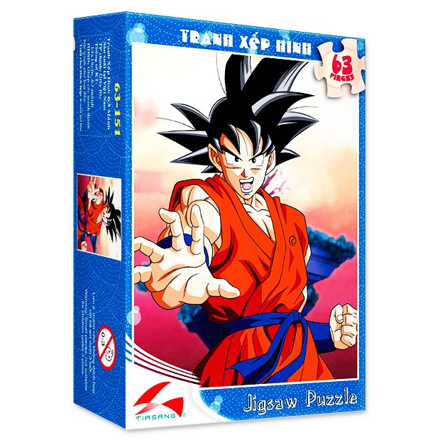 Tranh xếp hình 63 mảnh - Songoku