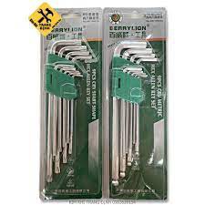 Bộ Lục Giác Hoa Thị Bosi Tools - Lục Giác Bóng Berrylion 9 Chi Tiết