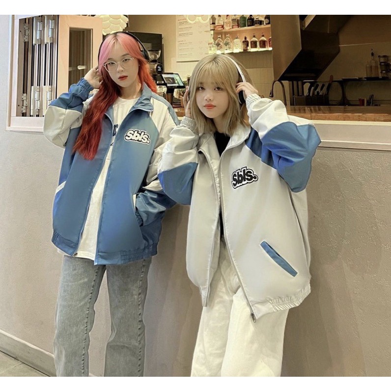 Áo Khoác Dù Unisex SBLS Vải Dù Mero 2 lớp Phối Màu Cá Tính Phong Cách Thời Trang Hot Trend Mới, DÙ SBLS NEW