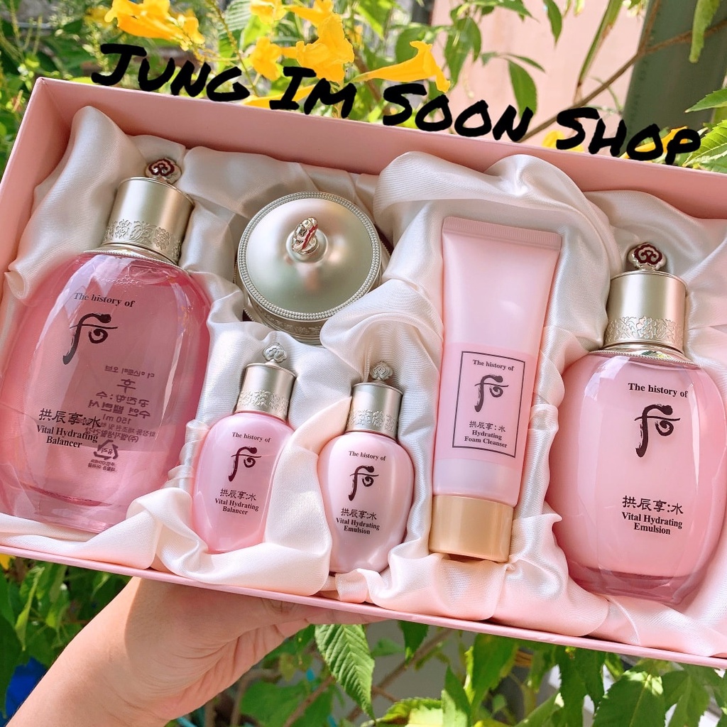 Set Dưỡng Ẩm Sáng Da Whoo Gongjinhyang Soo Special 3pcs Set