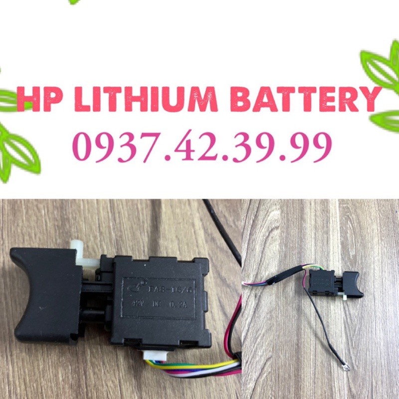 Công tắc điều tốc cho máy siết bu lông không chổi than