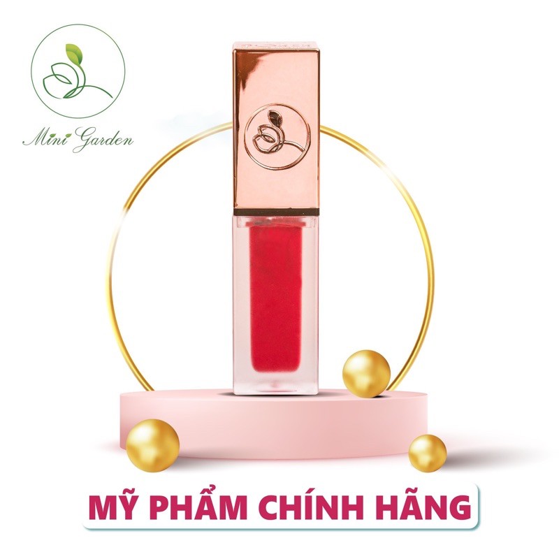 Son Kem Lì ROSES MATTE LIPSTICK Minigarden 6ML Không Trôi Màu Son Trong 8 Tiếng Siêu Đẹp