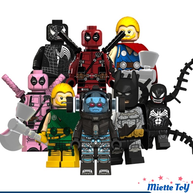 Mô Hình Đồ Chơi Lego Nhân Vật Deadpool / Batman