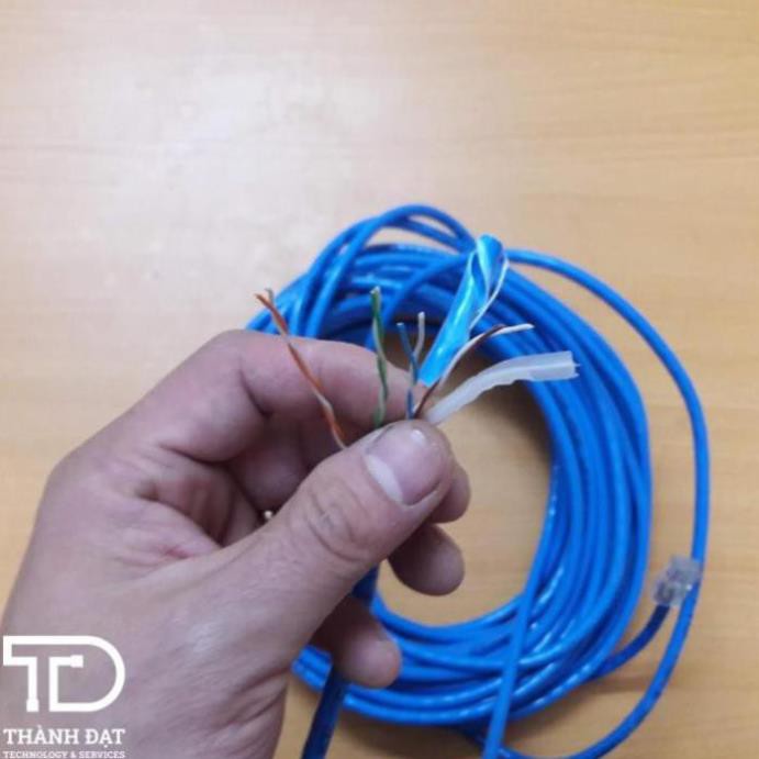 Dây cáp mạng bấm sẵn 2 đầu dài 10m - Dây mạng kết nối wifi bấm sẵn 2 đầu