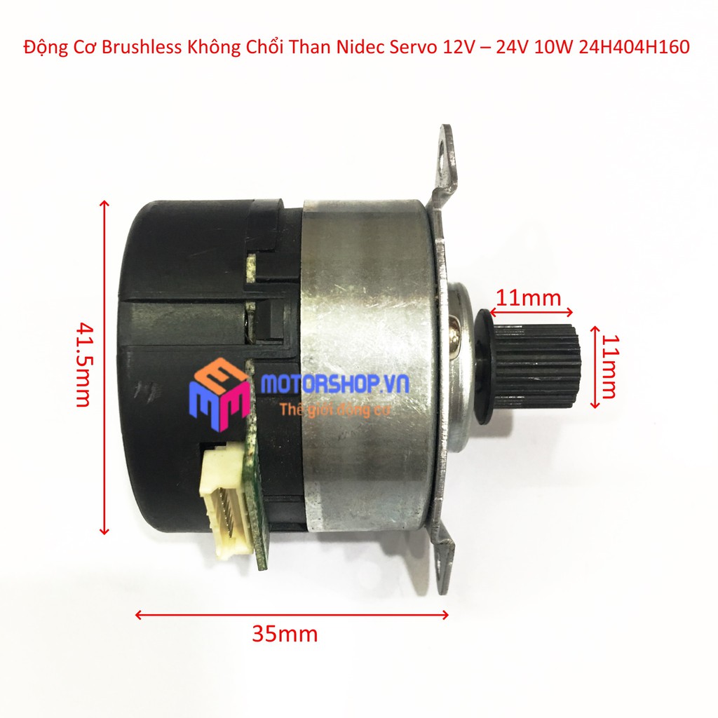 MTS Động Cơ Motor Brushless Không Chổi Than 3 Pha Đấu Nguồn Ắc Quy 12V – 24V 10W Chế Quạt, Máy Khoan Cắt Siêu Khỏe