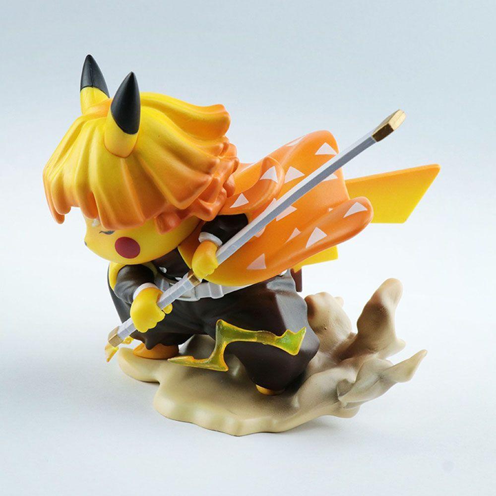 Mô Hình Nhân Vật Pikachu Trong Phim Hoạt Hình Agatsuma Zenitsu